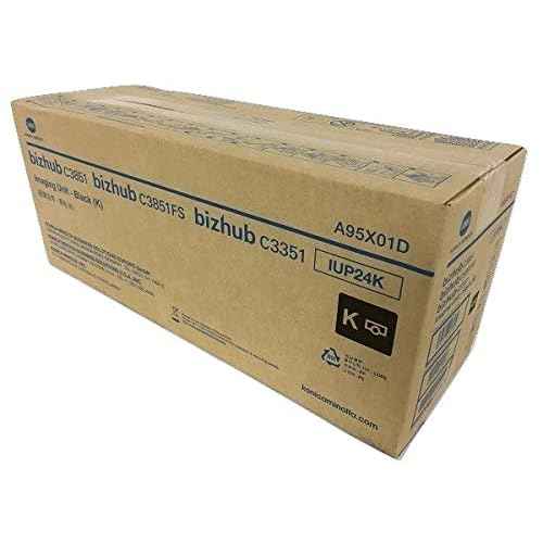 Genuine OEM Konica Minolta IUP24K (A95X01D) Imaging Unit, Black 60K Yield Bizhub C3351 C3851FS¡¦