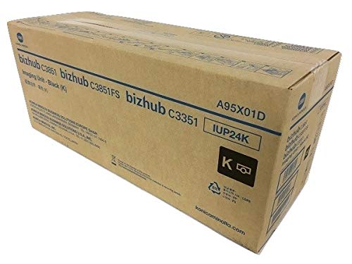 OEM Konica Minolta IUP24K Black Imaging Unit for Bizhub C3351 C3851FS - 70,000 Page Yield