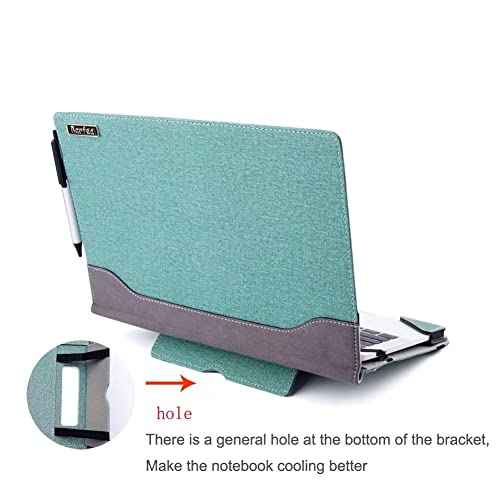 Laptop Cover Case Compatible with 15" Acer Aspire 3 A315-59/58/56/55G/54/44/42/22/23/34,Aspire 5 A515 15.6 inch Laptop Notebook Protective Sleeve PU Leather Hard Case Shell