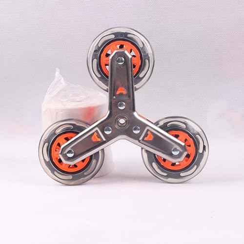 2X Stair Climbing Wheels Shopping Cart Wheels Replacement Accessories,Portable Stair Climber Utility Cart Stair Wheels