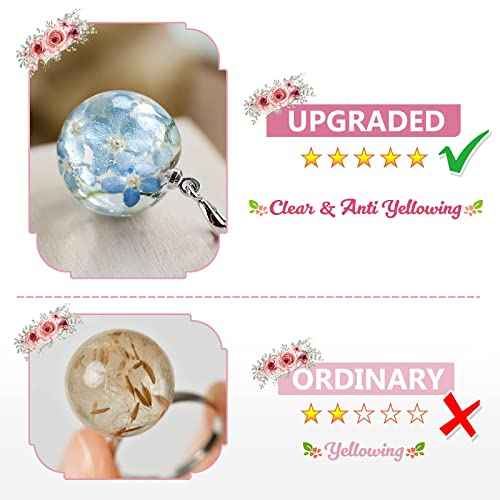 1000g UV Resin -Upgraded Crystal Clear Hard UV Fast Curing Epoxy Resin Supplies with Mat for Craft Jewelry Making 1KG