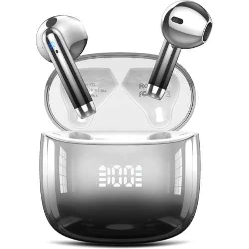 AI Language Translation Earbuds, 3-in-1 Translator Earbuds Real-Time with 5 Translation Modes via Ear Dance APP, 164 Language Bluetooth 5.4 Translators Headphones for Travel, Business, Learning, Black