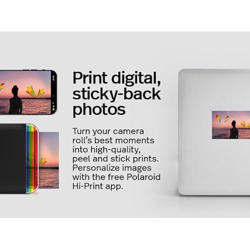 Polaroid Hi-Print Paper - 2x3 Photo Paper Cardridge - 20 Photos (6355)