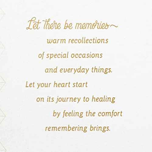 Hallmark Sympathy Card (Let There Be Memories) (5RZB2134)