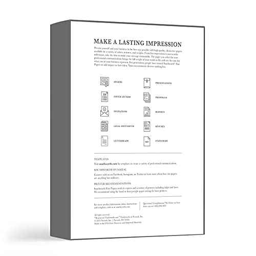 Southworth 3122410 25% Cotton Diamond White Business Paper 24 lbs. 8-1/2 x 11 500/Box