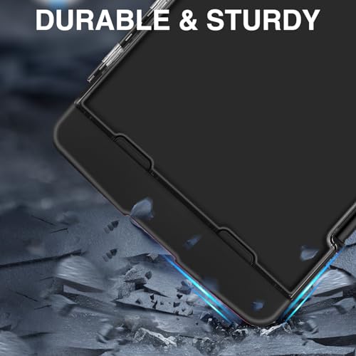 Sooez Black Heavy Duty Clipboard with Storage & Pen Holder, Dual-Layer Design