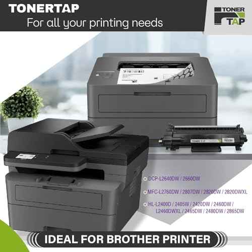 TonerTap TN830XL Toner for Brother Printer, Compatible for Brother TN830 XL for HL-L2460DW, DCP-L2640DW, MFC-L2820DW, High-Yield (Non-OEM)