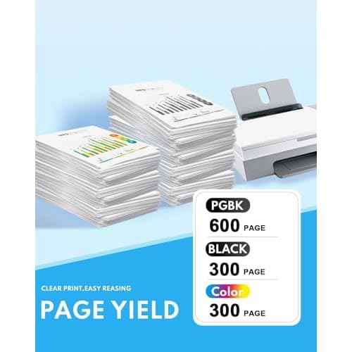 PGI-270XL CLI-271XL High Yield Ink Cartridge (6Pack) Value Pack Compatible Replacement for Canon 270 271 Ink Cartridges to use with MG7720 MG5720 MG5721 MG5722 MG6820 MG6821 TS6020 TS9020 Printer