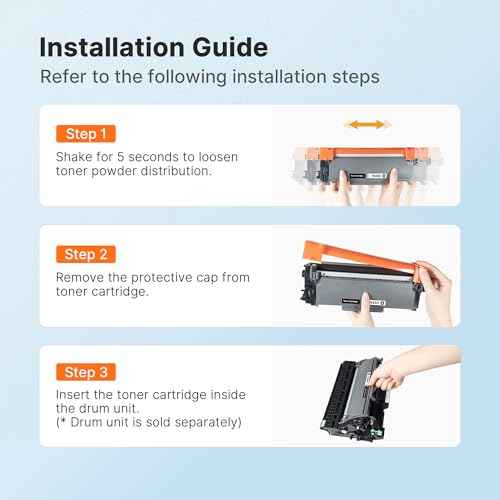 E-Z Ink Compatible Toner Cartridge Replacement for Brother TN450 TN420 TN-450 TN-420 Compatible with HL-2270DW HL-2280DW HL-2230 MFC-7360N MFC-7860DW DCP-7065DN Intellifax 2840 2940 (2 Black)