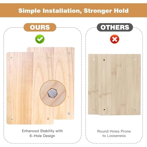 Book Press, Wooden Book Press Bookbinding, Portable Binding Press for Bookbinding, Binding Supplies for DIY Bookbinding Easy Assemble