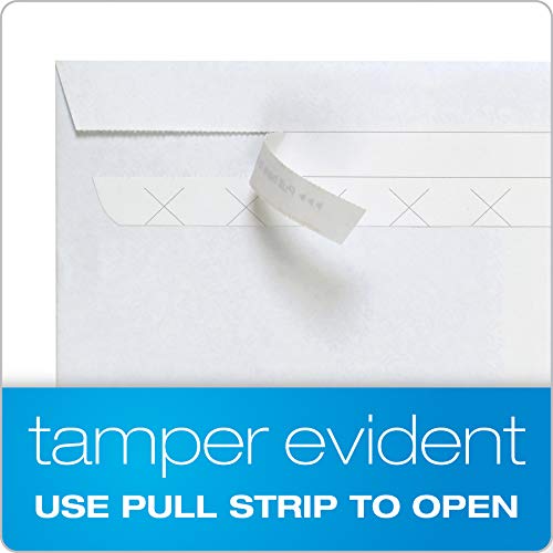 Columbian 9 x 12 Security Envelopes 100 Pack Self Seal Tamper-Evident White