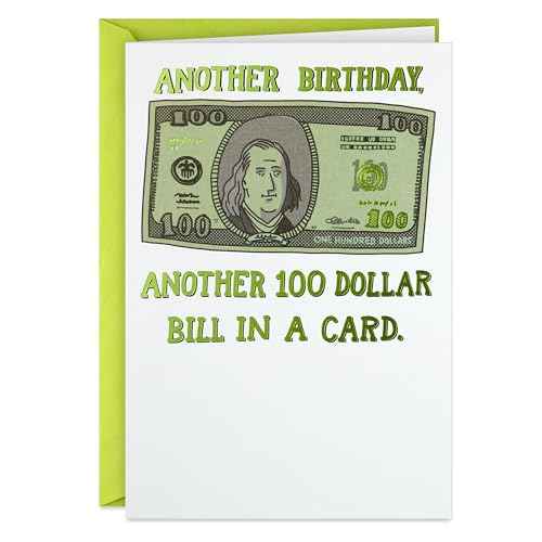 Hallmark Shoebox Funny Birthday Card ($100 Bill)