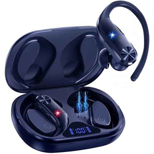 AI Translation Earbuds Real-Time: 166 Languages Audifonos Traductores Ingl?s Espa?ol, 60 Hours Battery - Seamless Translator Headphones for Travel Business Learning, iOS & Android Support Blue