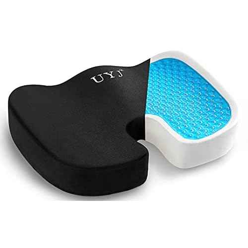 Seat Cushion for Office Chair,Memory Foam Seat Cushion,Tailbone,Sciatica,Lower Back Pain Relief,Chair Cushion for Car,Wheelchair,Computer and Desk Chair