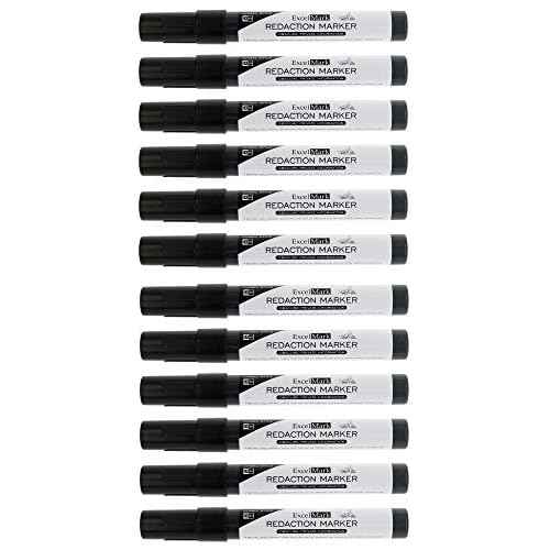 ExcelMark Security Redaction Marker (12 pack)
