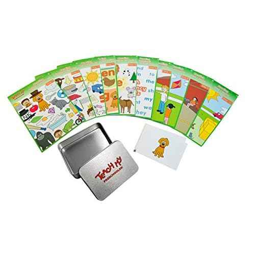 Preschooler Learning Kit: Screen-Free. Preschool Readiness. All-In-One Kit. Teach Reading, Printing, Numbers to 100, Early Math. 70+ pieces plus teaching guides and storage case. Age 3yrs+