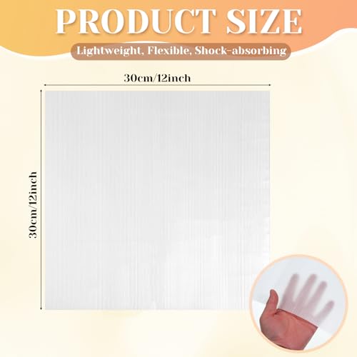 12"x12" Foam Wrap Sheets for Packing, 50 Pack Dish Packing Supplies