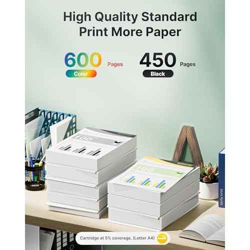 212XL 212 Ink Cartridges Remanufactured for Epson 212 Ink Cartridge 212 XL T212XL T212 Combo Pack High Yield Work with Expression Home XP-4100 XP-4105 Workforce WF-2830 WF-2850 Printer Ink (4 Pack)