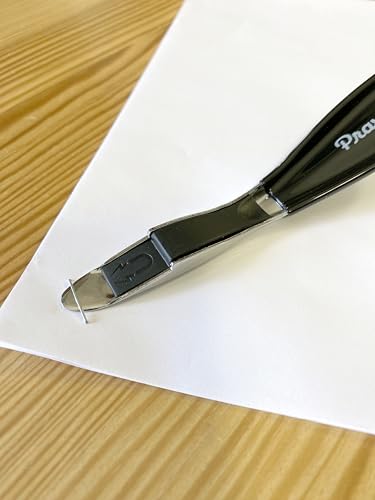 PraxxisPro Magnetic Staple Remover – Professional-Grade Office Tool, Magnetic Blade