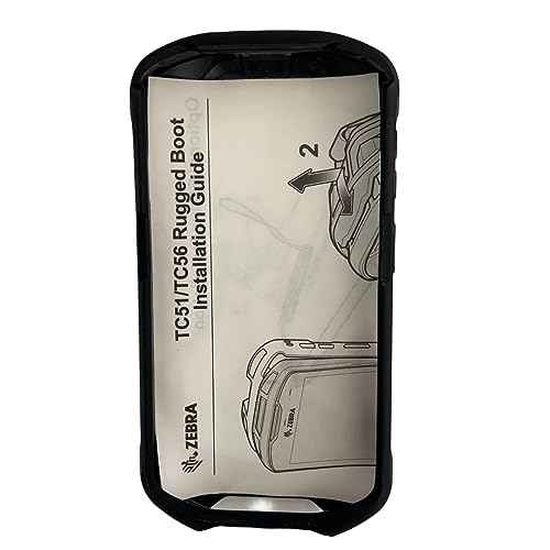Protective Cover Bumper Case Boot with Hand Strap for Zebra TC51 TC510K TC52 TC56 TC57