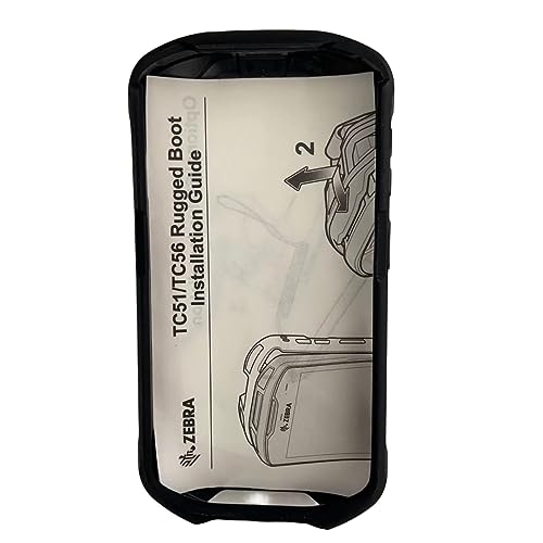 LOOVRAC Protective Bumper Case with Hand Strap for Zebra TC51 TC52 TC56 TC57