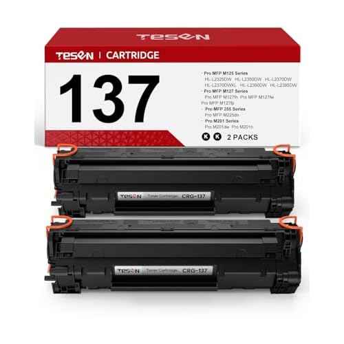 TESEN Compatible 137 Toner Cartridge Black Replacement for Canon 137 CRG137 CRG-137 for Canon imageCLASS MF212w MF216N MF227DW MF229DW MF232w MF236N MF244dw LBP151dw D570 MF210 MF220 MF230 MF240 2PK