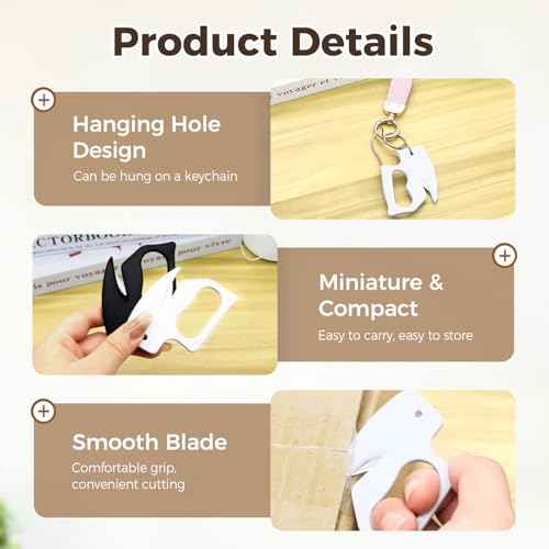 5PC Letter Opener Envelope Slitter, 2026 New Letter Openers Plastic with Blade Envelope Opener Mail Opener for Envelope,Package,Paper Cut,Safe Letter Opener (Black)