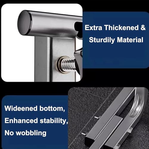 SPXTOM 40cm Steel Floor-Standing Bubble Wrap Roll Dispenser for Packing & Shipping