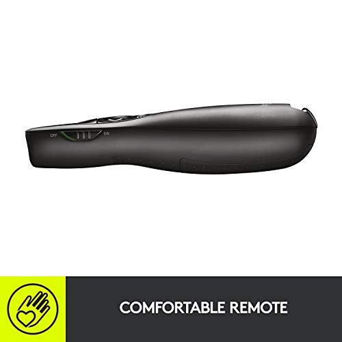 Logitech Wireless Presenter R400 USB Clicker with Red Laser and 5 Buttons
