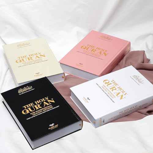 Shaded Quran Text Mushaf with Full Tracing & Bookmark | Ideal Book for Writing and Learning Quran Text | Large Size;6.6*9.4 inch/17*24cm,Perfect Ramadan,Eid,Umrah Gift for Muslim Women Men Child(Pink)