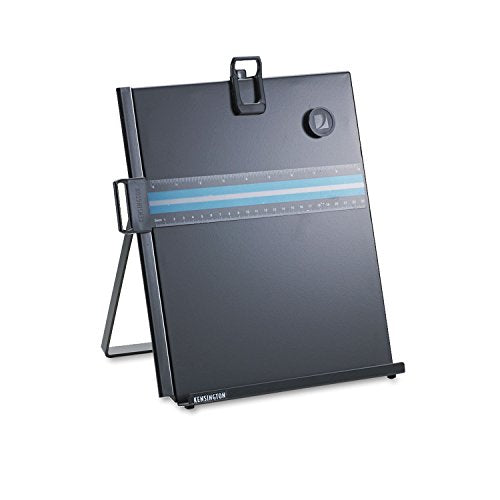 Kensington Metal Letter Size Copyholder with Line Guide and Magnetic Paper
