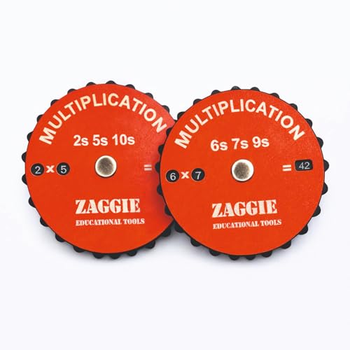 Multiplication Learning Spinner Wheel for Kids 12x12 Math Practice Educational Toy