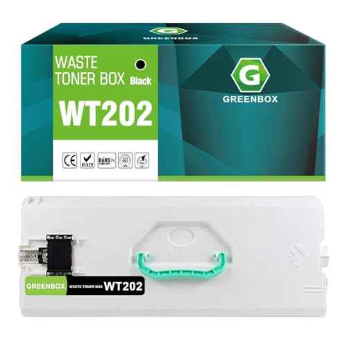 GREENBOX Compatible WT-202 Waste Toner Container Box (High Capacity) Replacement for Canon IMAGERUNNER Advance C3330i C3530i C3525i C3325i C5535i C5550i C3520i C5540i C5560i Printer (100,000 Pages)