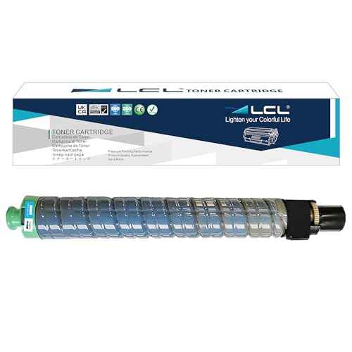 LCL Compatible Toner Cartridge Replacement for Ricoh 841682 841754 MP C4502 C5502A C5502 (1-Pack Cyan)