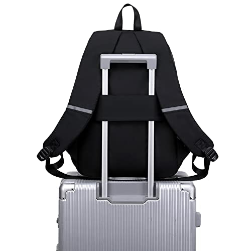 Abshoo Black Student Laptop Backpack for College & Teens, Large Daypack