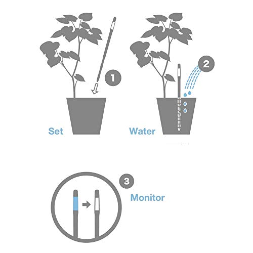 Sustee Aquameter, Moisture Sensor Refills, Bundle of 10 Core Inserts (5 Packs of 2) ? Large