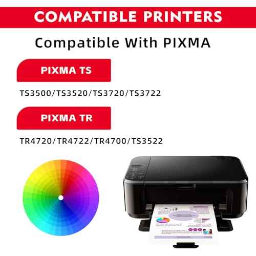 276XL Color 275XL Black Ink Cartridge Combo Pack (2-Pack) - Replacement for Canon tr4700 Printer Ink Cartridges Compatible for Canon tr4700 tr4720 tr4722 ts3700 ts3722 ts3522 ts3500 ts3720 Ink