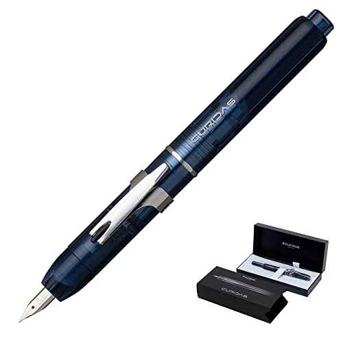 PLATINUM Fountain Pen, Curidus, Abyss Blue, Medium Point, PKN-7000#50-3