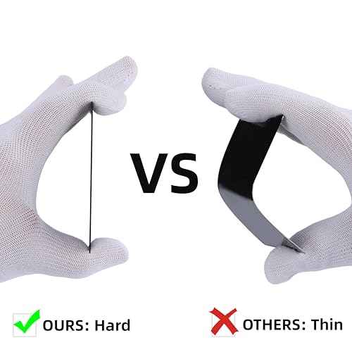 SFST Thick Card Standardized Field Sobriety Test, Black Metal Bend-Resistant SFST Card with Clues, SFST Instruction Police Law Enforcement Gifts (HVBR-EN-BLK-1P)