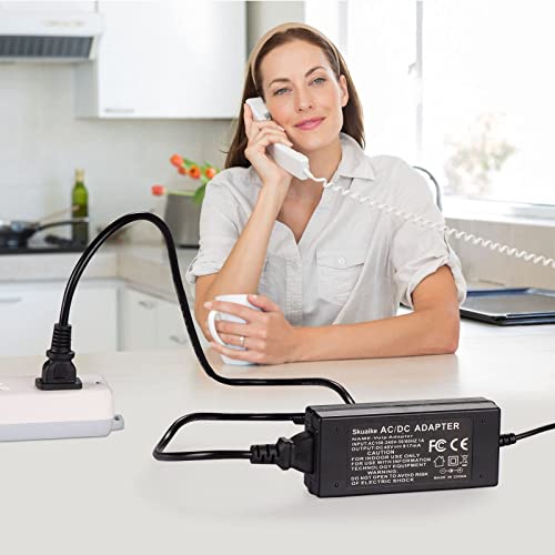 48vdc Power Supply, 48v Power Supply Compatible with Cisco Phone Models 8811, 8841, 8851, 8861, 8961, 9951.