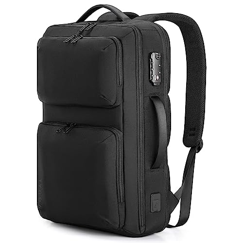 VGOAL Travel Laptop Backpack, Laptop Bookbag College Backpack Durable Water Proof with USB Charging Port for Men Women (FG6317-B)