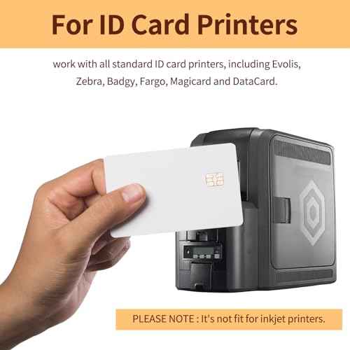 100 Pack - SLE4442 Chip Cards w/HiCo 5/16inch (8.4mm) 2 Track Mag Stripe