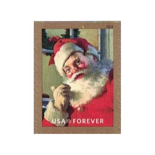 Sparkling Holiday Forever Postage Stamp 1 Books of 20 First Class US Postal Christmas Celebrations Wedding Anniversary Party Traditions (20 Stamps)
