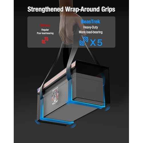 200AH LiFePO4 Lithium Battery Fireproof Bag,Large Capacity Explosion-proof Lipo Battery Safe Bag for Charging and Storage,Compatible with LiTime and Renogy(21.9 * 9 * 9.4in)