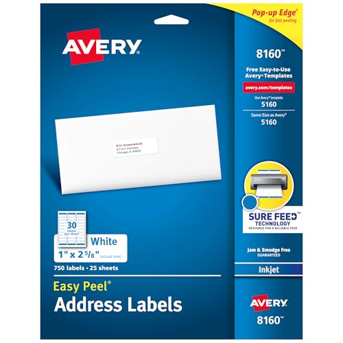 Avery Easy Peel Address Labels 1