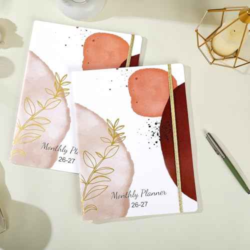 2026-2027 Monthly Planner - 2 Year Monthly Planner 2026-2027, Jan. 2026 - Dec. 2027, 9'' ¡¿ 11'', 24 Monthly Planner, Inner Pocket, Elastic Closure