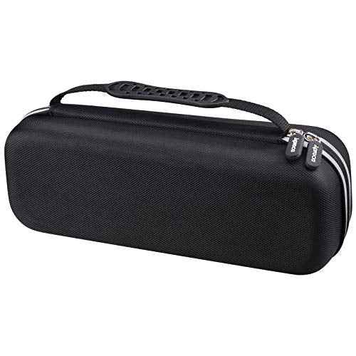 Aproca Portable Case Compatible with Canon ImageFORMULA R10 / ImageFORMULA P-215II Portable Document Scanner, Storage Hard Bag - Black (Case Only)