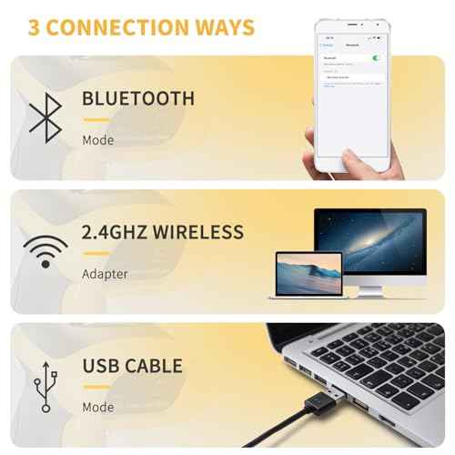 NetumScan Bluetooth Bar Code Scanner, 3 in 1 Automatic Wireless 1D Barcode Scanner Handheld USB CCD Barcode Reader for Store, Warehouse POS, Computer, Tablet, iPhone, iPad, Android