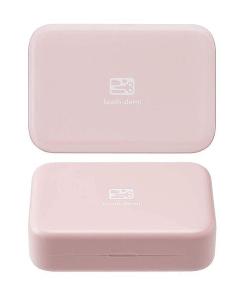 team-demi Plus Stationery Kit Pink (Scissors, stapler, tape, liquid glue, cutter, ruler, tape measure, pin for SIM card replacement) TD-001 30-211 With Original Stylus Ballpoint Touch Pen
