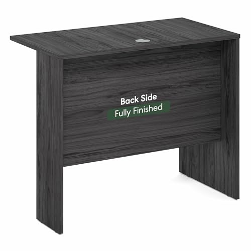 Furinno ROGER 35-Inch Desk Return - Reversible L-Shape Extension, Coastal Grey